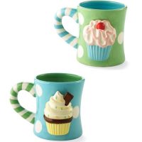 16 oz Ceramic Cupcake Mug