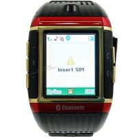 18K Gold Plated Cell Phone Watch