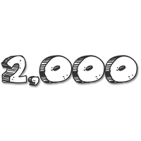 2000 Facebook Fans
