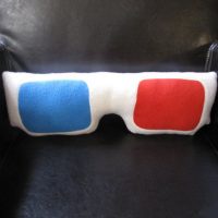 3D Glasses Pillow