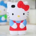 3D Hello Kitty iPhone 4S 4G 4 Silicon Hard Case