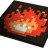 8-Bit Fireplace Art