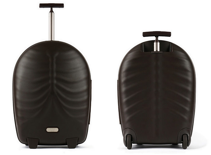 Alexander McQueen Samsonite Ribcage Suitcase