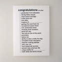 All Purpose Congratulations Greeting Card
