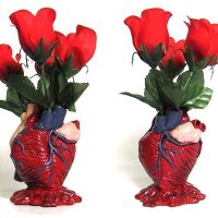 Anatomical Heart Pencil Holder