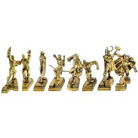 Avengers 8-Piece Golden Special Edition Paperweight Set