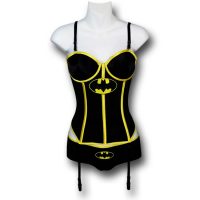Batgirl Juniors Corset & Panty Set