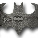 Batman Belt Buckle Brushed Silver