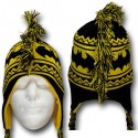 Batman Mohawk Peruvian Intarsia Hat
