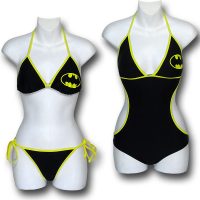 Batman String Bikini Swimsuit Set