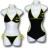 Batman String Bikini Swimsuit Set