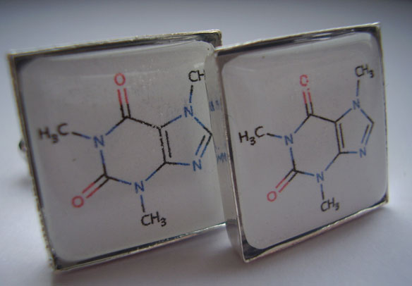 Beer molecular structure cufflinks These cufflinks are made by the Cufflink