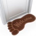 Bigfoot Shaped Welcome Mat