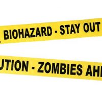 Biohazard and Zombie Crime Scene Tape