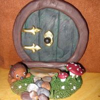Bookshelf hobbit door