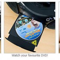 Boombox Free TV Projector and DVD Wall Projector