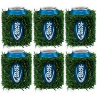 Bud Light Grass Can Coozie