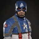 Captain America Motorcycle Suit