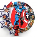 Captain America Wall Clock