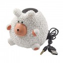 Cartoon Sheep PC Laptop Color Changing Lamp Mini Speaker
