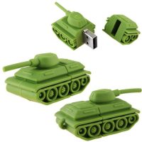 Cartoon Tank Shaped 16GB USB Drive