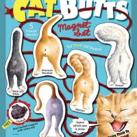 Cat Butts Magnet Set