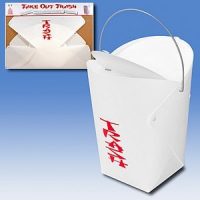Chinese Take Out Trash Can