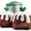 Christmas Pudding Trash Bag