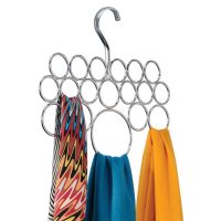 Chrome InterDesign Axis Scarf Holder