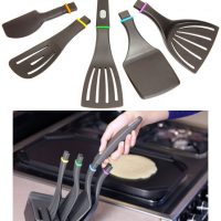 ClickNCook Modular Spatula System with Storage Block