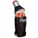 Coca-Cola 15-Can-Capacity Bottle-Shaped Fridge