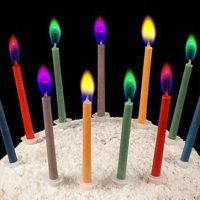 Color Flame Candles
