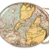 Custom Map Belt Buckle