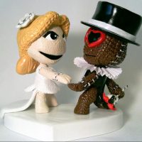 Custom Mii Wedding Cake Topper