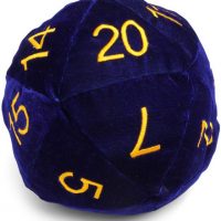 D20 Dice Pillow