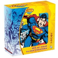 DC Comics Glass Coasters Set 4-Pack