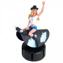 Dashboard Cowgirl Bull Rider