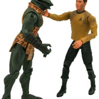 Diamond Select Gorn vs James Kirk Action Figures