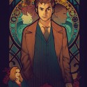 Doctor Who Allons-y T-Shirt with David Tennant
