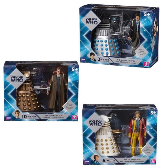 Doctor Who Doctor and Dalek Wave 1 Sets