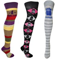 Doctor Who Over The Knee Socks