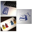 Doctor Who Set 1 Reusable Sticker 6-Pack