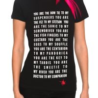 Doctor Who To My Companion Girls TShirt