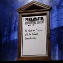 Dolores Umbridge Proclamation Board from Harry Potter Movie