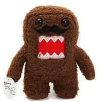 Domo Mustache Plush