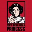 Don't Mess With a Princess Babydoll T-Shirt