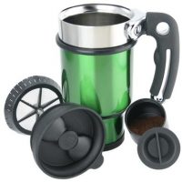 Double Shot French Press Travel Mug