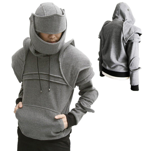 hoodie looks like armor