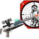 E5000 Auto Fire Blaster With Zombie Target