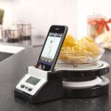 Electronic Kitchen Scale with iPod Station